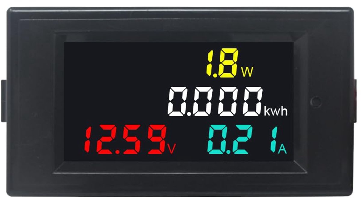 Digitale Voltmeter Amp Meter Dc 14-600V 20A Multimeter Voltage Tester