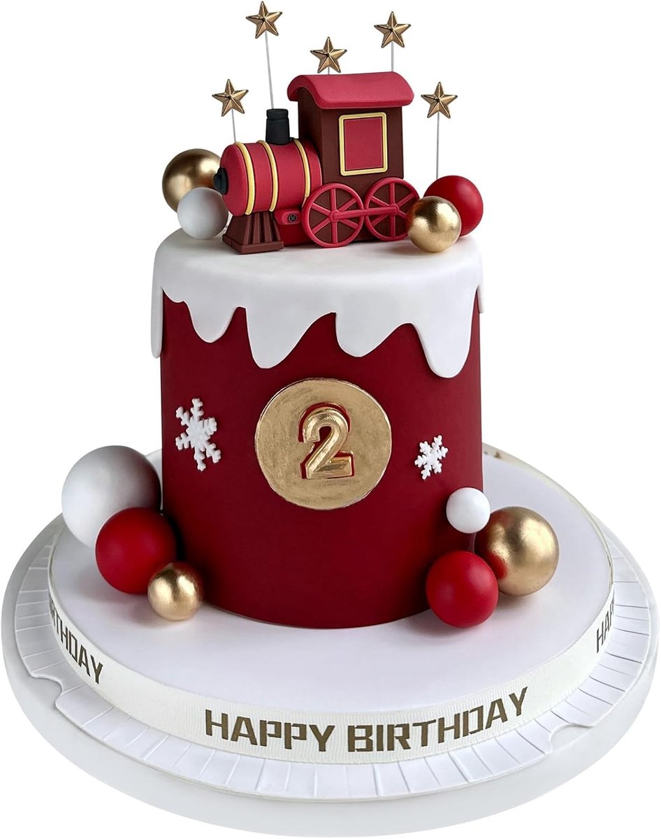 Taartdecoratie Set - 18 Stuks Taarttoppers, Ballen en Thema