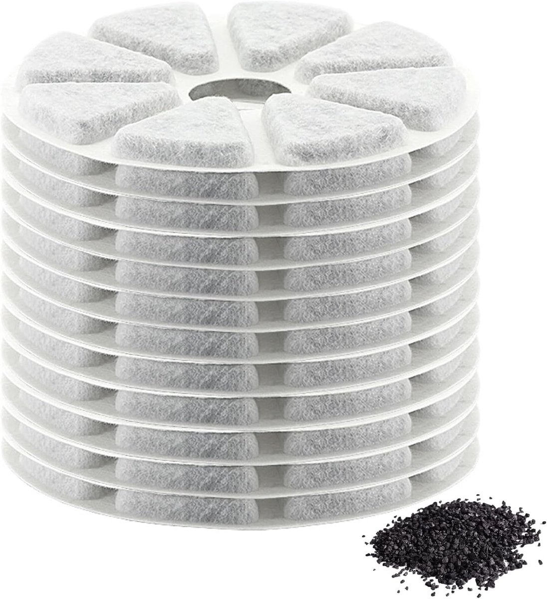 12 stuks kattenfonteinfilter voor Philips Paw3210/02 filter