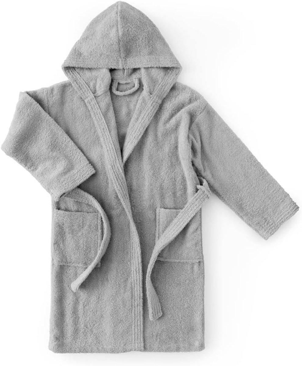 Towel Confort Badjas voor meisjes, kinderbadjas, 100 katoen, badstof