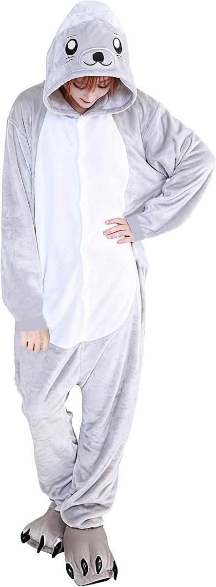 Pyjama voor carnaval, , party, kostuum, dier, , cosplay, volwassenen