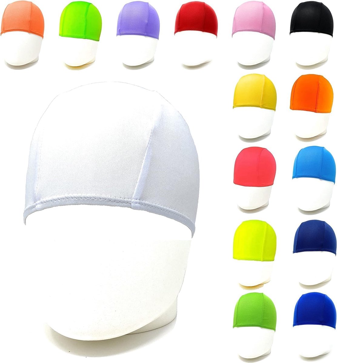 slanke pasvorm polyester badmutsen - kwantumkortingen - Unisex Streep