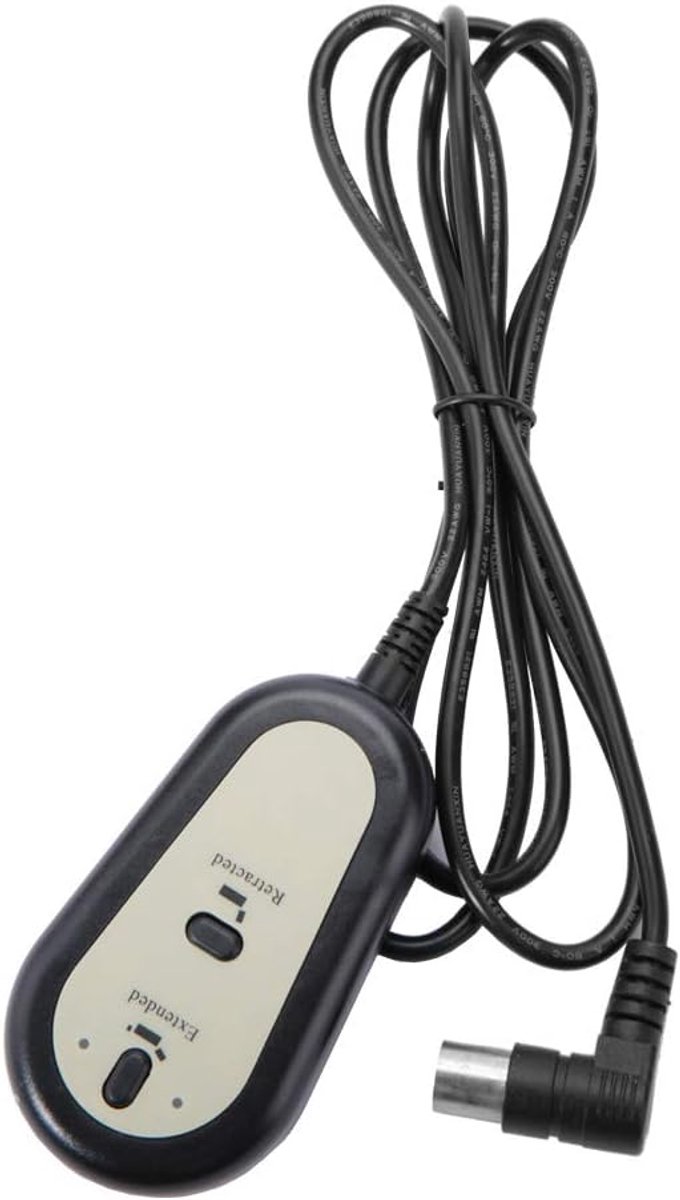SnelShoppen - 2 Knops Ronde 5 Pins Afstandsbediening Voor Elektrische Relaxfauteuil - Handcontroller Voor Zitbank - ABS Materiaal - Eenvoudig Te Insta