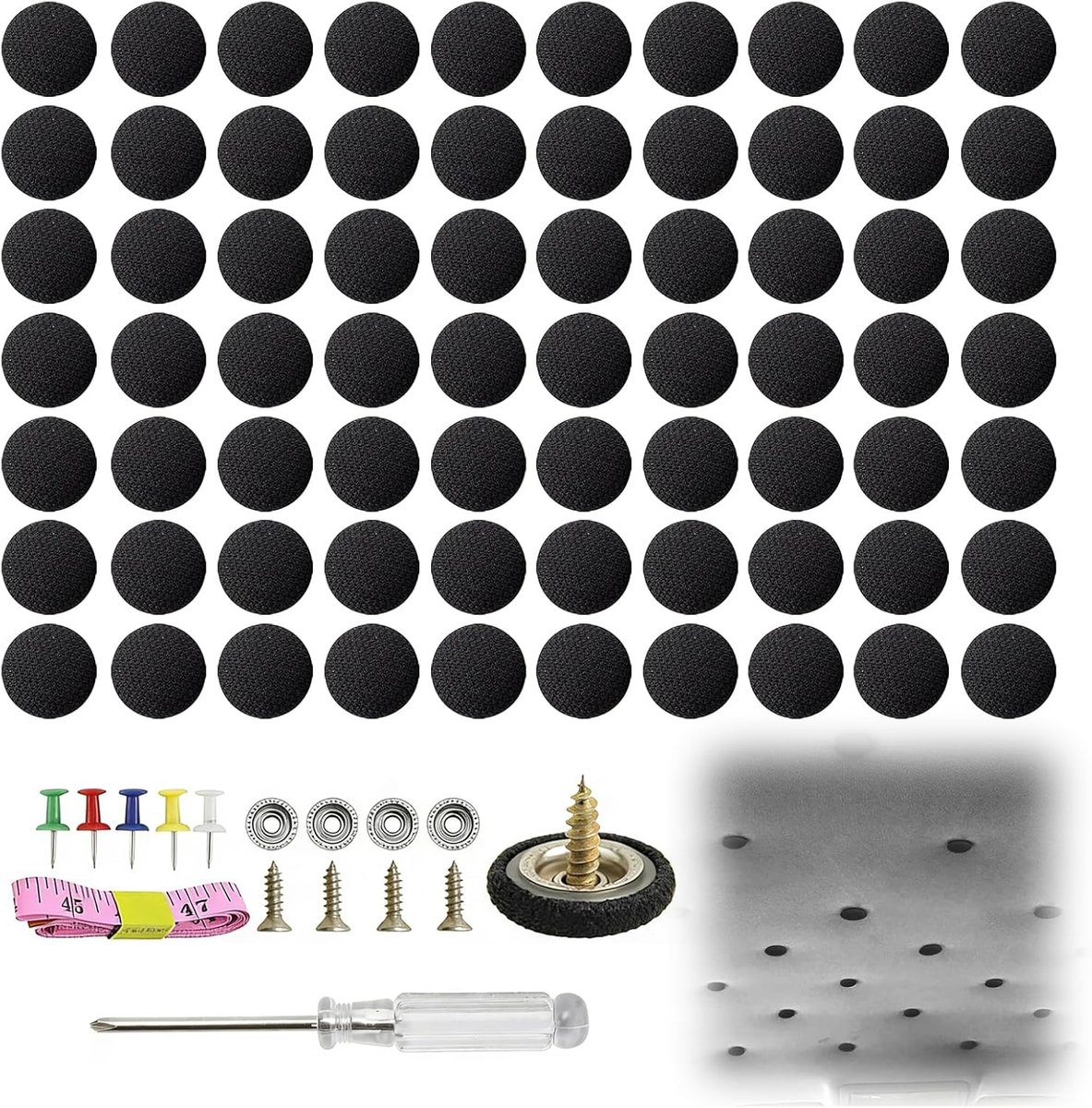 Reparatieset voor dakhemel, 70 stuks, auto-reparatie klinknagels