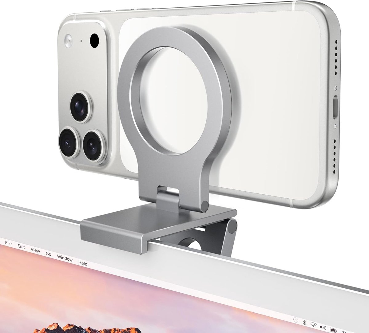 Continuity Camera Houder voor iMac PC,Magnetische Telefoonhouder