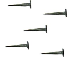 Bh03751 (300 gm) gesneden tapijtspijkers, geblauwd 25 mm - pak van
