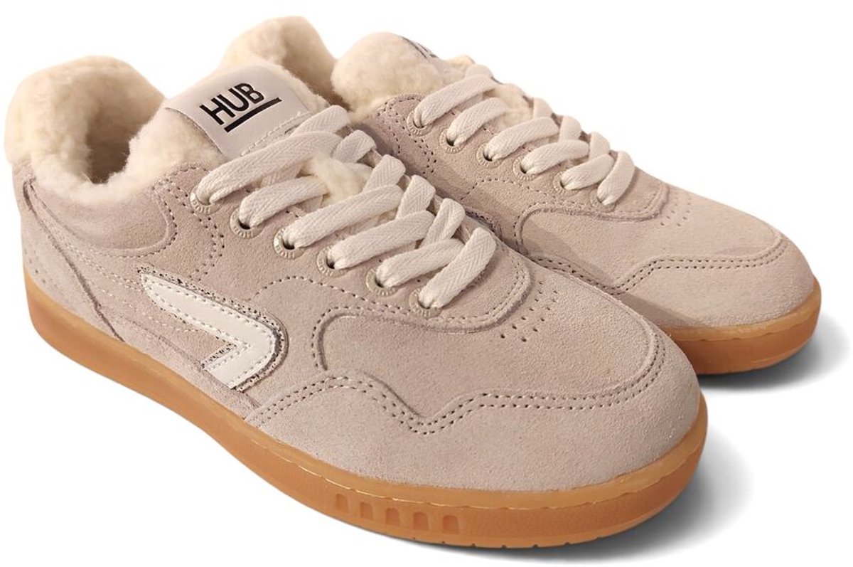 HUB Vancouver-w Sneakers - Dames - Beige - Maat 37