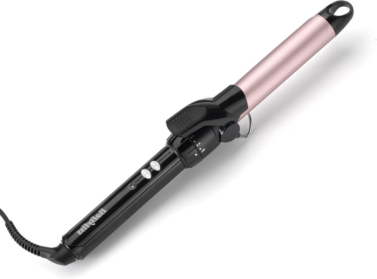 Krultang - Haarstyler Krulmachine - Haar Stylen - Sublim' Touch Coating - 25mm - Zwart Roze