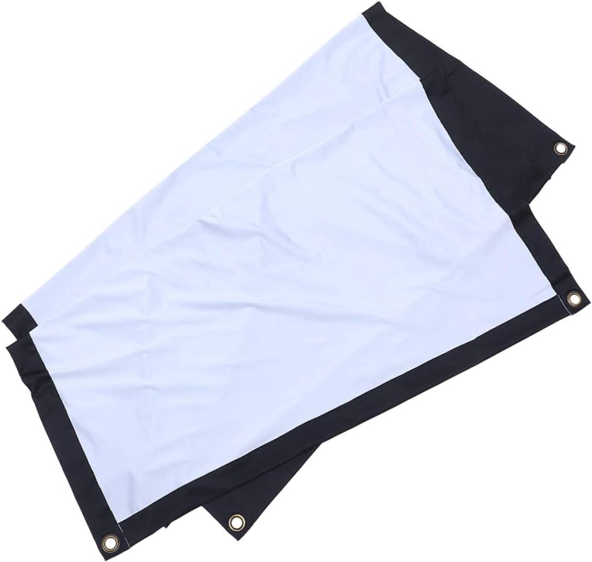 Projectiescherm Doek - Filmscherm Buiten - Thuisbioscoop Creëren - Anti-kreuk Polyester - 134 x 75 cm - Wit