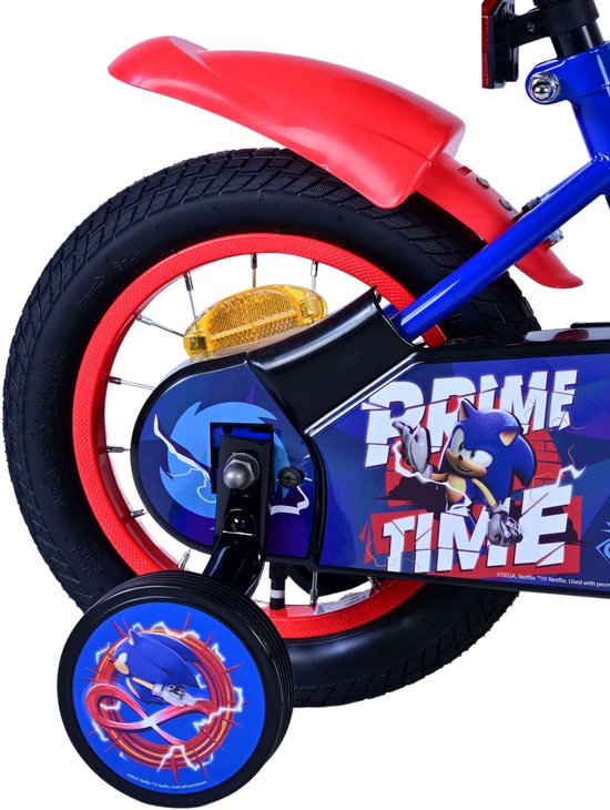 Turbo Crew Kinderfiets - Jongens - 12 inch - Blauw Rood — afbeelding 3
