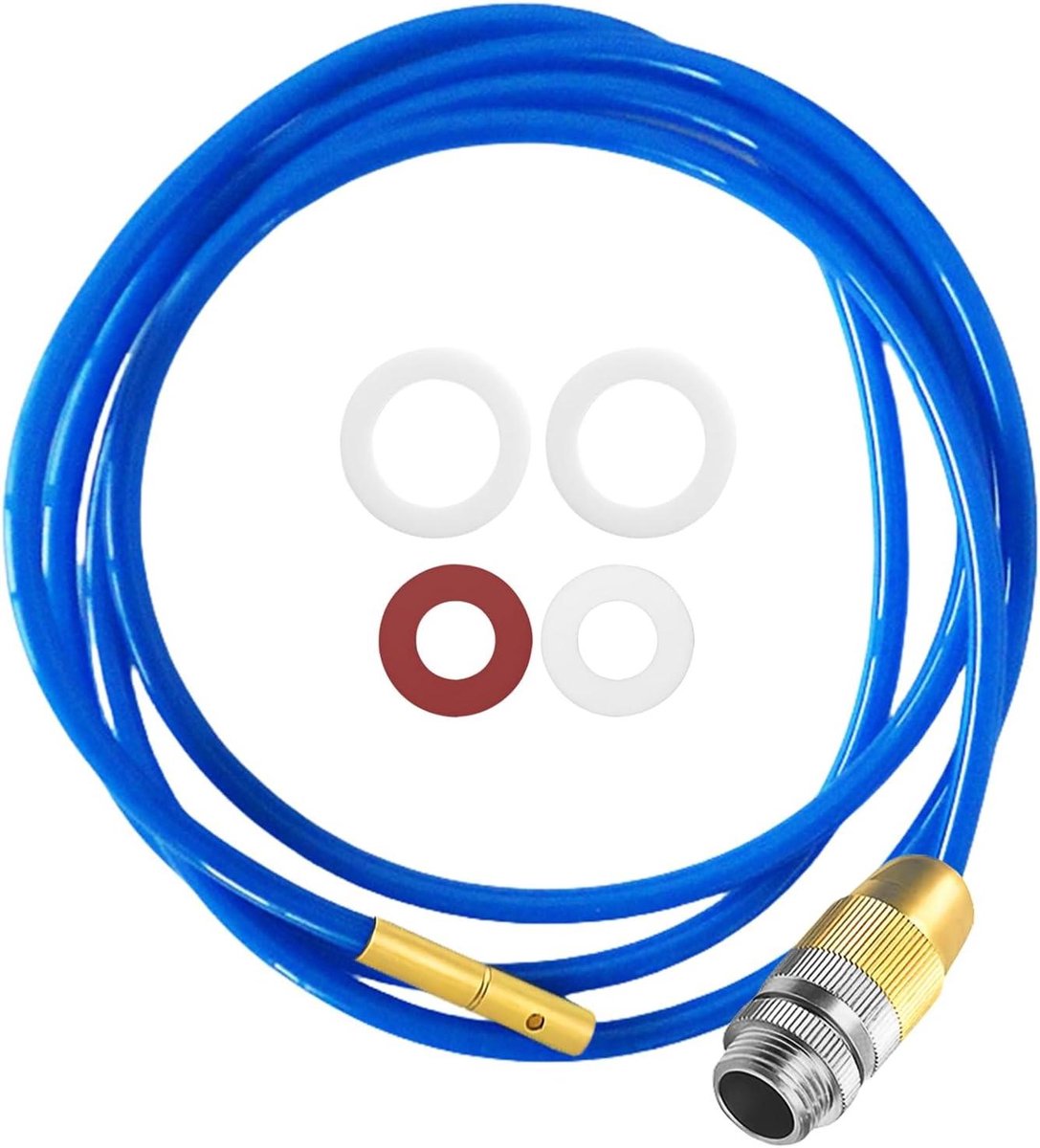 Hoge Druk Reiniger - Slang Reiniger - Afvoer Ontstoppen - Krachtige Waterdruk - 2 Meter - Blauw