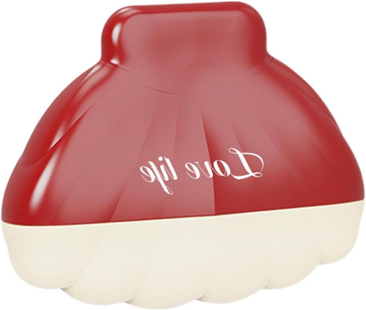 Pluisroller Herbruikbaar - Kledingreiniger Haarverwijderaar - Kleding Verzorgen - Extra Kleverige Laag - 6 x 7 x 8 cm - Rood