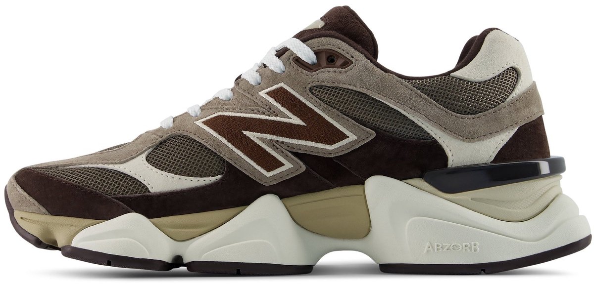 New Balance 9060 Unisex Thunder Coffee Wit