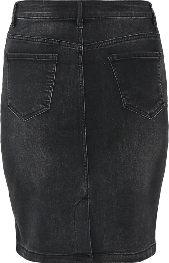 Korte, zwarte jeansrok. | bol.com