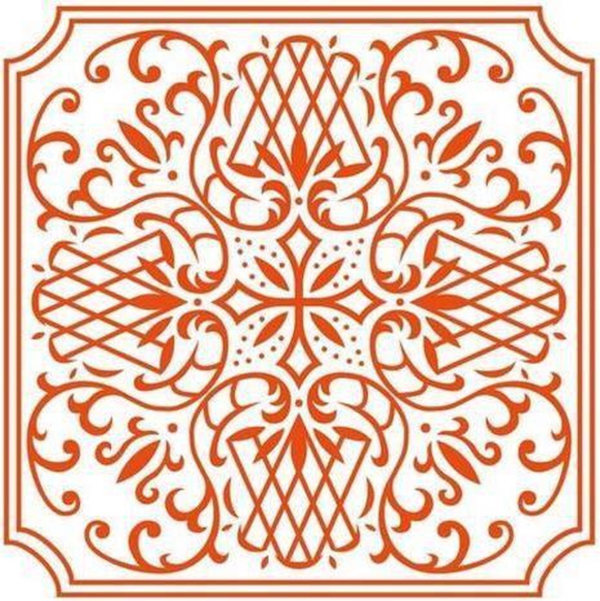 Marianne Design Embossing folder - DF3426 - Anja's square