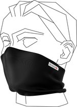 Breaze – Het revolutionaire mondmasker - zwart - maat S - reizen - vakantie 10 stuks voor 14.95