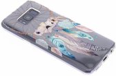 Design Backcover Samsung Galaxy S8 hoesje - Dromenvanger Feathers