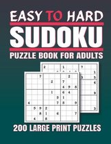 Sudoku Puzzle books for Adults Easy to Hard