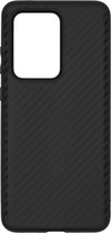 RhinoShield SolidSuit Backcover Samsung Galaxy S20 Ultra hoesje - Carbon Fiber