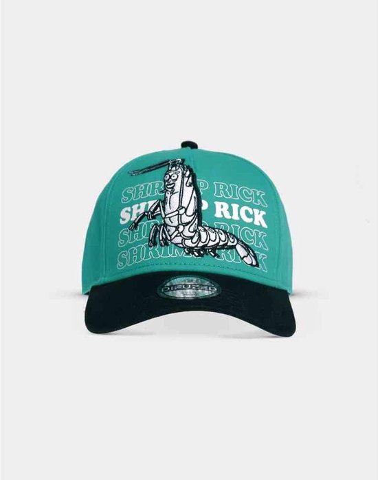 Casquette Rick And Morty Snapback Shrimp Green