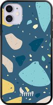 iPhone 11 Hoesje TPU Case - Terrazzo N°7 #ffffff