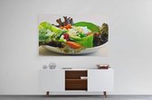 Schilderij - Salade — 100x70 cm