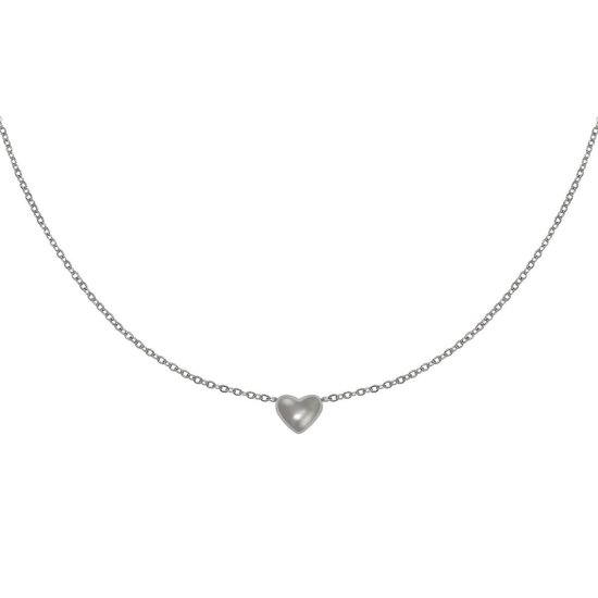 Yehwang - Ketting - Necklace - Hartje Always in my Heart | Zilver - Silver - Heart - Valentijn