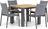 Lifestyle Brandon/Veneto 95 cm dining tuinset 5-delig