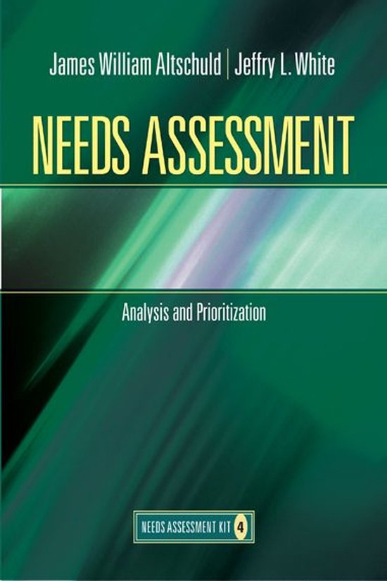 Needs Assessment - cover