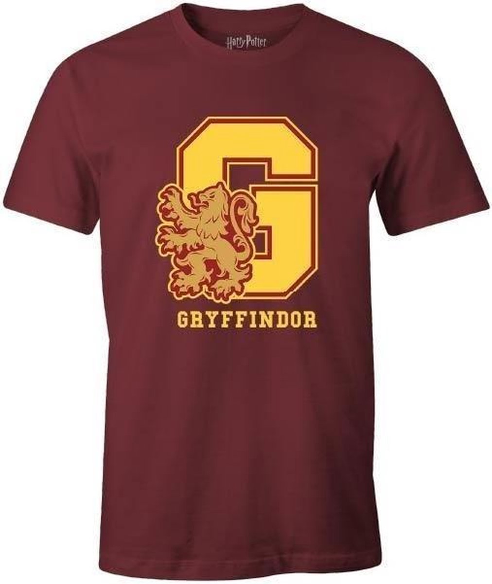 Harry Potter - Burgundy Men's T-shirt - G Gryffindor - L