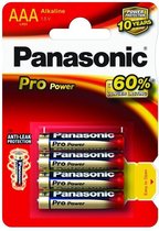 Piles d'alimentation Panasonic AAA Pro