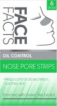 Face Facts Nose Pore Strips - Oil Control Green Tea