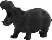 Light & Living Hippo Tafellamp - Zwart - 27x11x17,5 cm