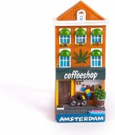 Magneet 2D Huis Coffeeshop - Souvenir