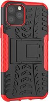 GadgetBay Shockproof bescherming hoesje iPhone 11 Pro case - Rood