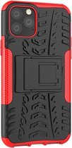 GadgetBay Shockproof bescherming hoesje iPhone 11 Pro case - Rood