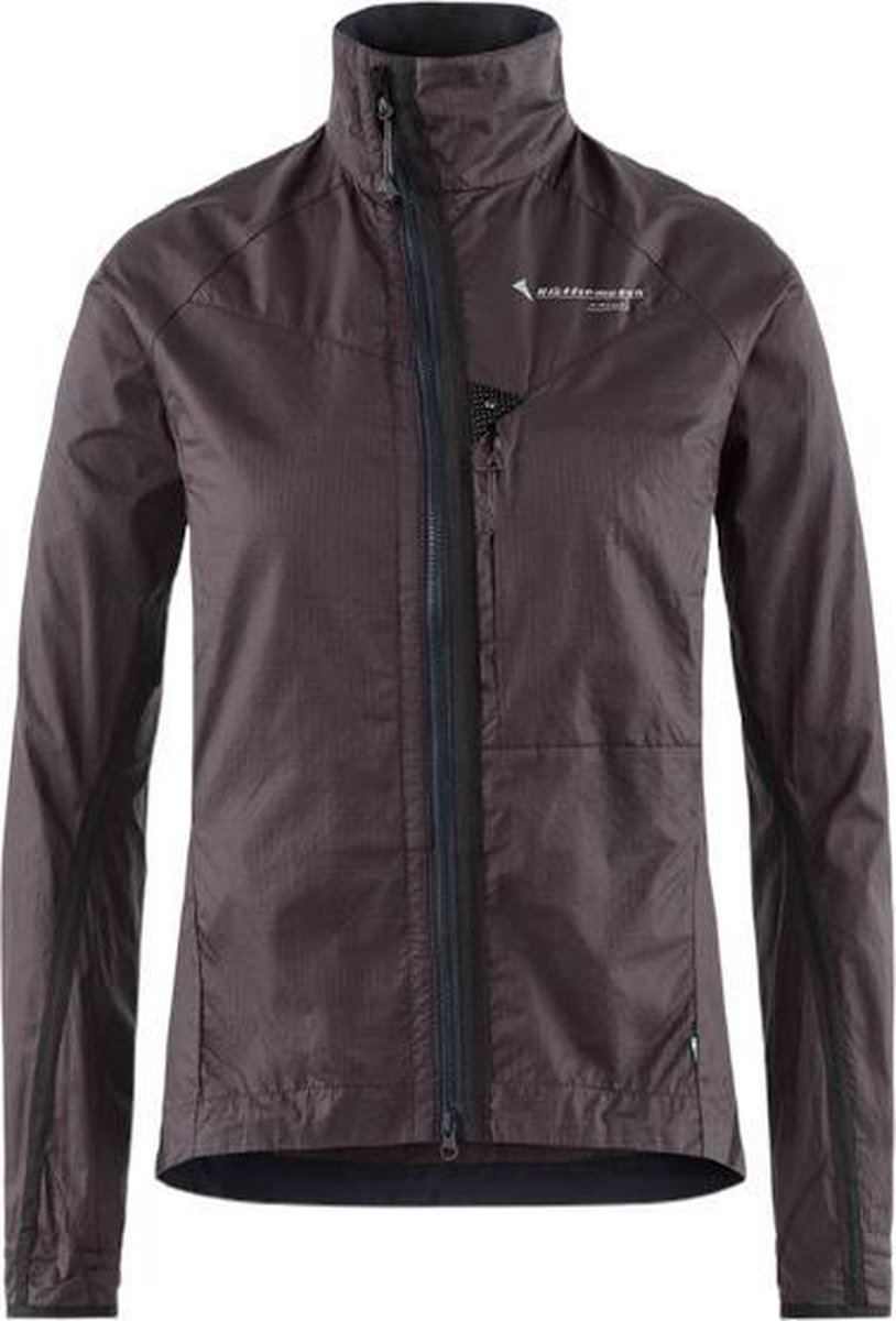 Klättermusen Outdoorjas Ansur Dames Katoen Bordeaux Mt L