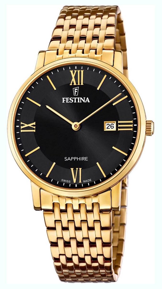 Festina swiss made F20020/3 Mannen Quartz horloge