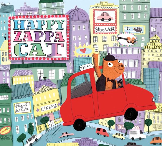Happy Zappa Cat - cover