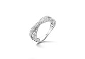 Velini Jewels -R6977W Ring -925 Zilver gerodineerd -Cubic Zirkonia