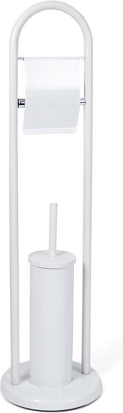 Toiletrolhouder en Toiletborstel met Houder 2-in-1 set – Model Hans -  Vrijstaand met... | bol.com
