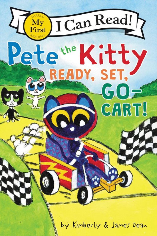 Pete the Cat - Pete the Kitty: Ready, Set, Go-Cart! - cover