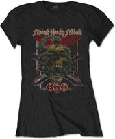 Black Sabbath Dames Tshirt -L- Bloody Sabbath 666 Zwart