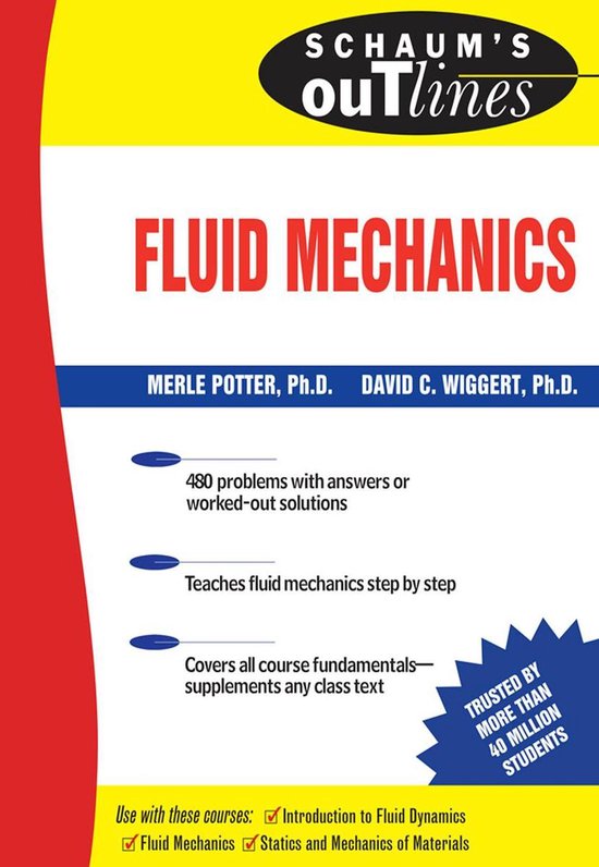 Schaum's Outline of Fluid Mechanics - cover