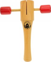 Rattlesnake T-shaker Junior 14 X 10 X 3,5 Cm Hout Lichtrood