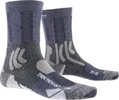 X-socks Wandelsokken Trek Path Ultra Nylon Grijs Maat 45/47