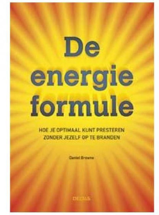 Cover van het boek 'De energieformule'