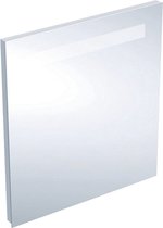 Geberit Renova Compact spiegel met verlichting horizontaal 60x65cm