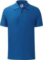 Fruit Of The Loom Heren Tailored Poly / Cotton Piqu poloshirt (Royaal Blauw)