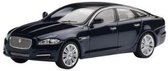 Jaguar XJ Limousine Donkerblauw Metallic 1-43 Ixo Models - Modelauto - Schaalmodel - Miniatuurauto - Model auto